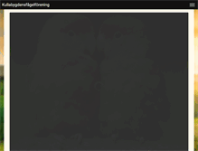 Tablet Screenshot of kullabygdensfagelforening.se